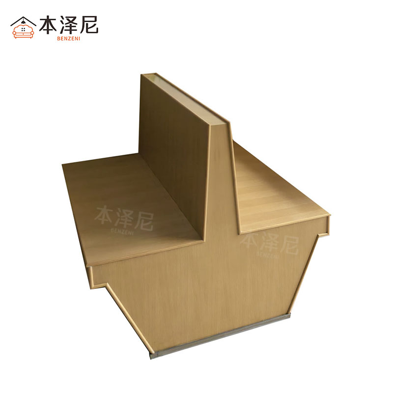 本泽尼 多层实木烤漆双排椅子 HTQZ-KZ02 1200*800*900mm 个高清大图