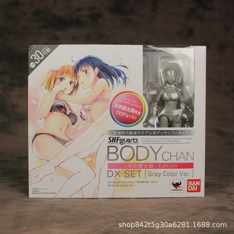美术生福利SHF 男女素体 肌肤色/灰色 豪华版超可动 手办模型摆件 三代shf豪华灰女高清大图