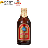 青岛啤酒(TSINGTAO)(小棕金)(11度)296ml*24瓶