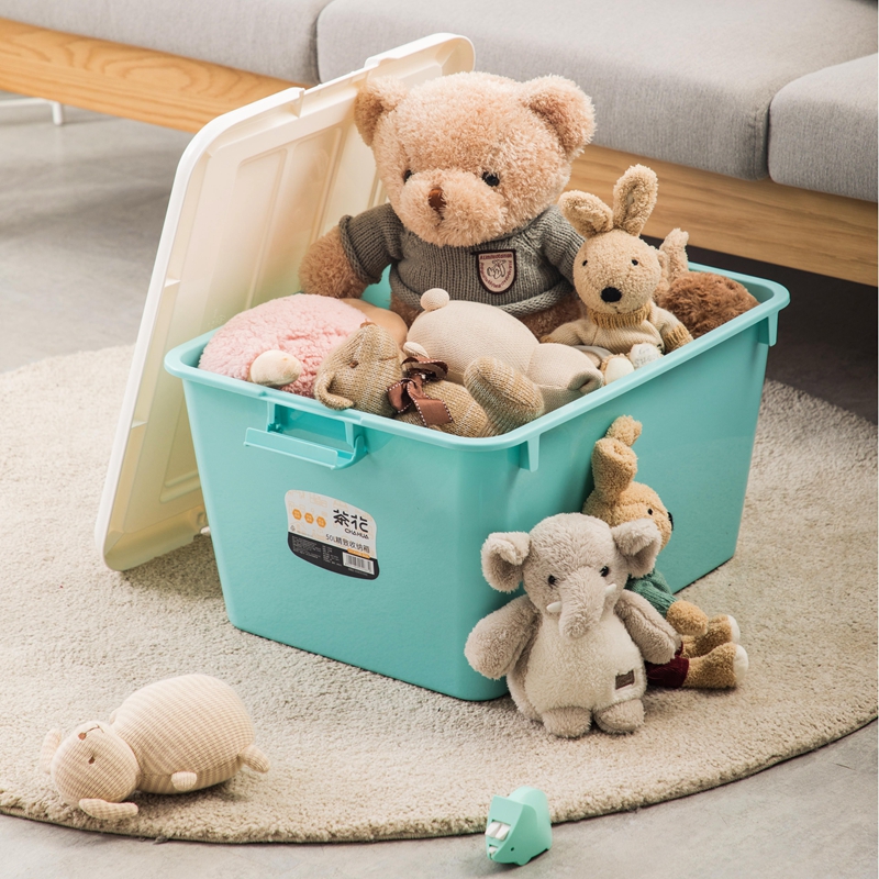 茶花 50L精致收纳箱50L/个高清大图