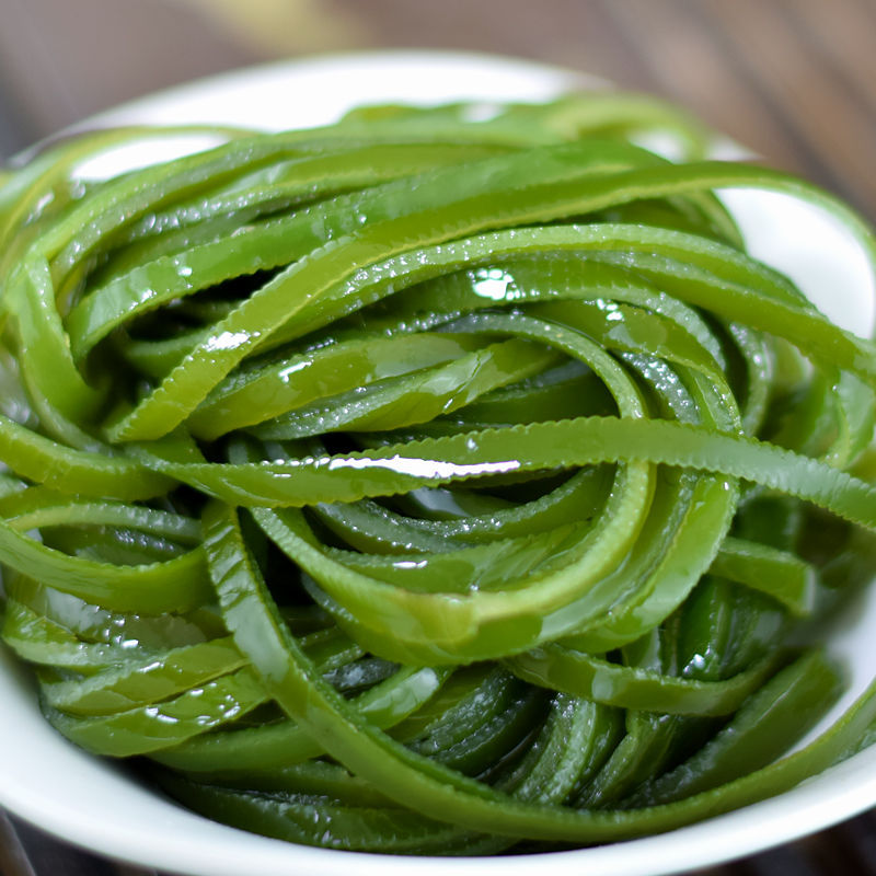 5斤箱装盐渍海带丝新鲜嫩海带丝非干货2500g海带丝昆布丝5斤箱凉菜
