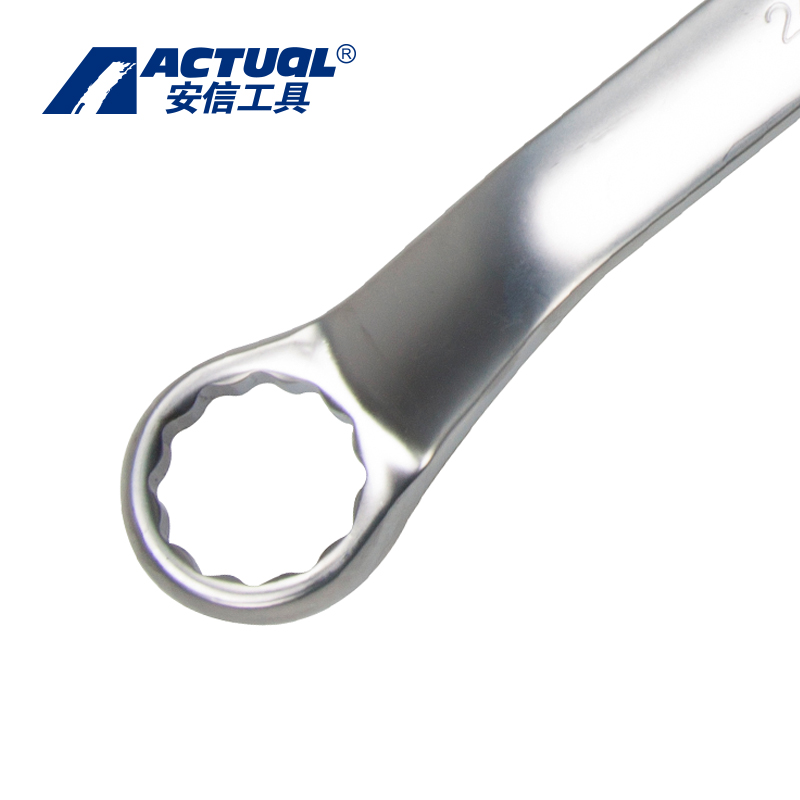 安信(ACTUAL) 梅花扳手 17x19MM(52111) 把高清大图