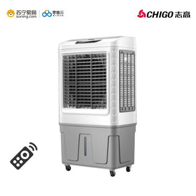 志高空调扇(FKL-L252Y)遥控制冷风扇塔式家用水冷立式加湿小型单冷风扇空调扇