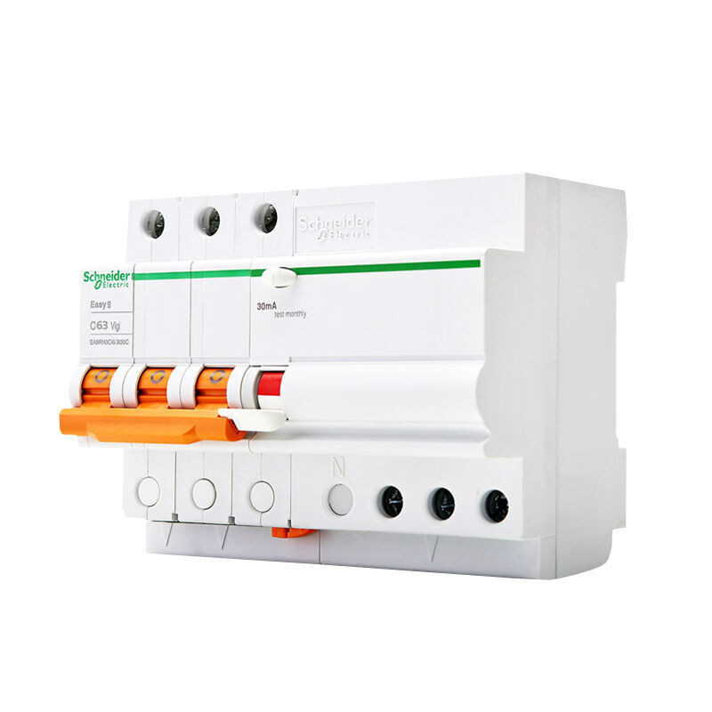 施耐德电气(Schneider Electric) E9系列 漏保空气开关3P63A 带漏电保护器