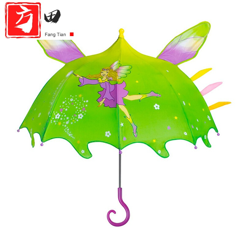 儿童雨伞男女孩创意朵拉卡通长柄晴雨伞可爱小宝宝迷你卡通遮阳伞xj