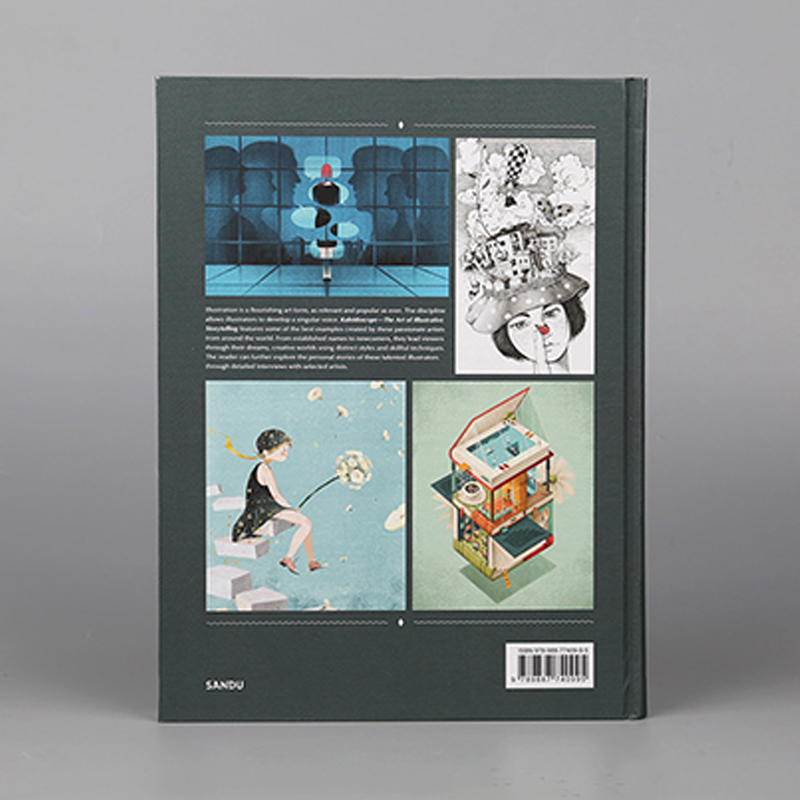 [正版]Kaleidoscope 缤纷视界 艺术卡通美术人物插画画册画集素材作品集 看得见故事的插画设计书籍高清大图