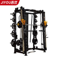 吉优JY-F9035史密斯机龙门架深蹲架卧推举重综合训练器多功能健身器材(标准版)
