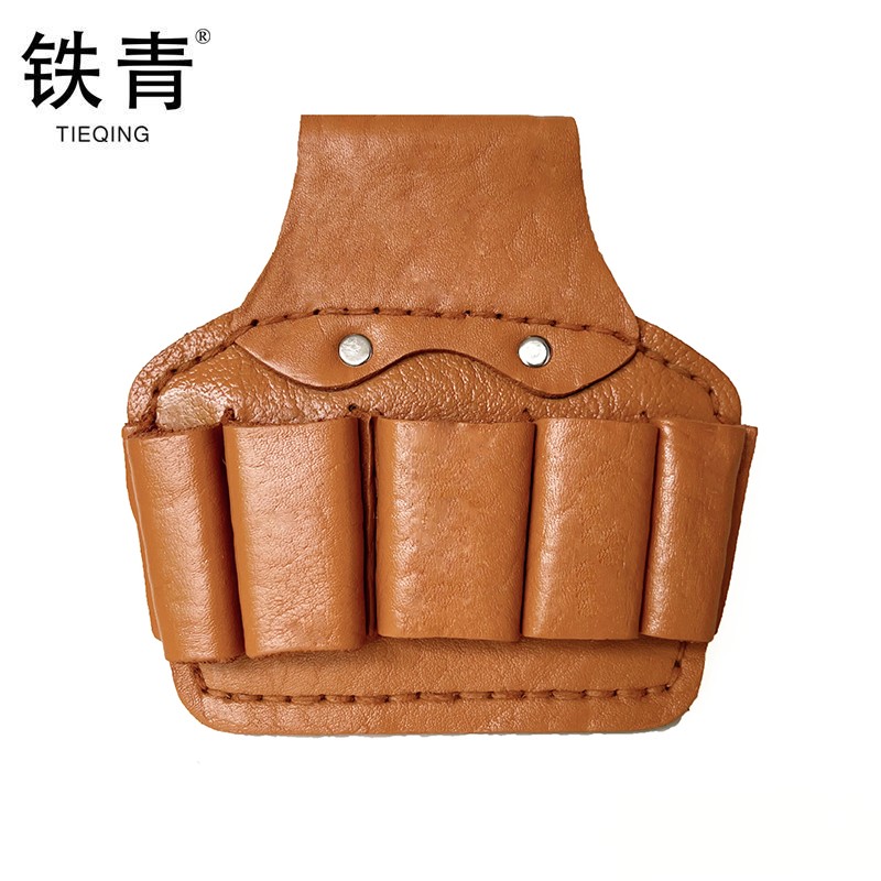 铁青牛皮拼接五联工具包WQ7 个高清大图