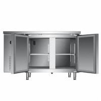 海尔(Haier)冰柜SP-430C/D2 1.8米长 卧式商用冷藏冷冻转换冰柜 冷藏柜 冷冻柜 厨房不锈钢工作台