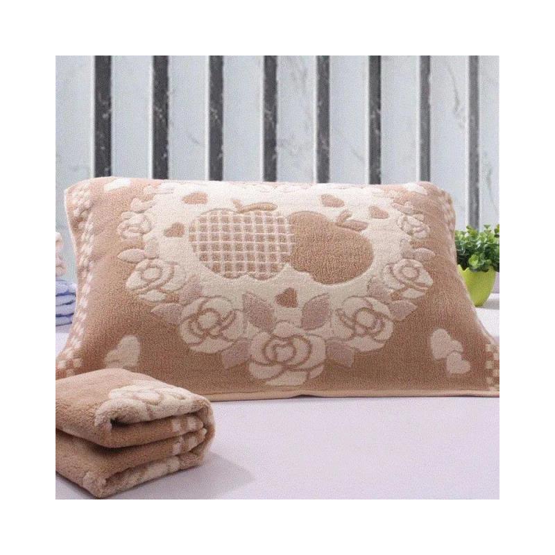 枕巾一对装全棉防滑枕头巾纯棉一对高档特大号枕巾枕垫枕巾欧式