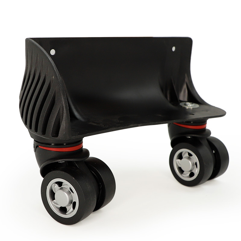 w0366寸左边一只拉杆箱轮子配件旅行箱连体万向轮行李箱轮子替换通用