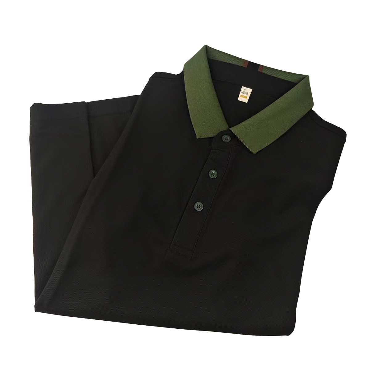 鸽护 短袖POLO ll-黑色 件高清大图