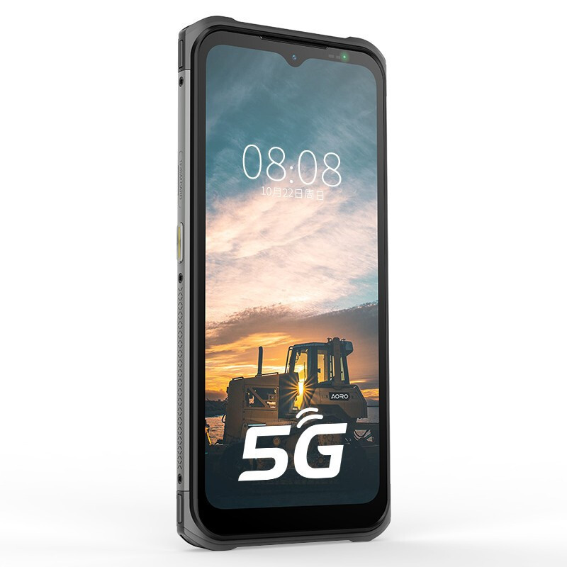 遨游(AORO)A12-5G全网通户外轻薄IP68 三防智能手机工业防爆化工 A12-8+128G 黑色(防爆版)高清大图