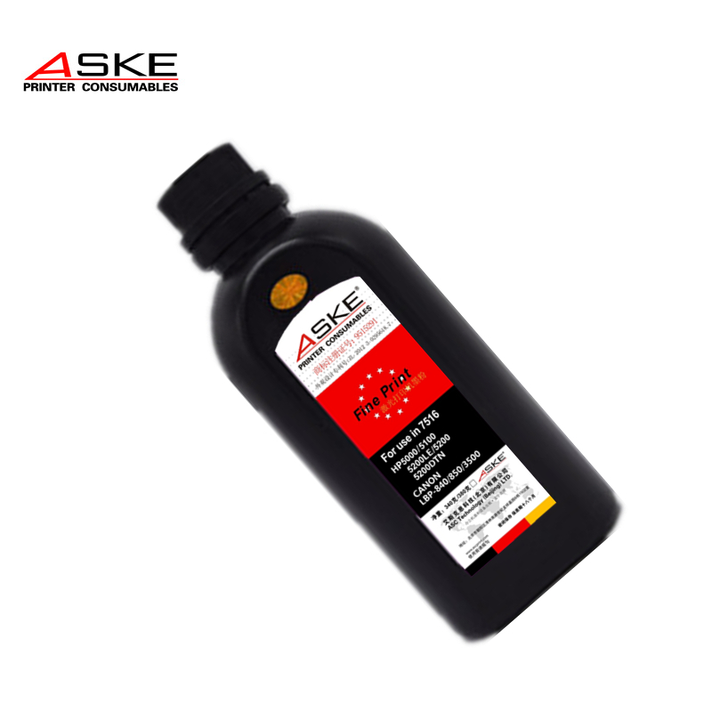 ASKE PRINTER CONSUMABLES激光打印机黑色碳粉A-HP5000高清大图