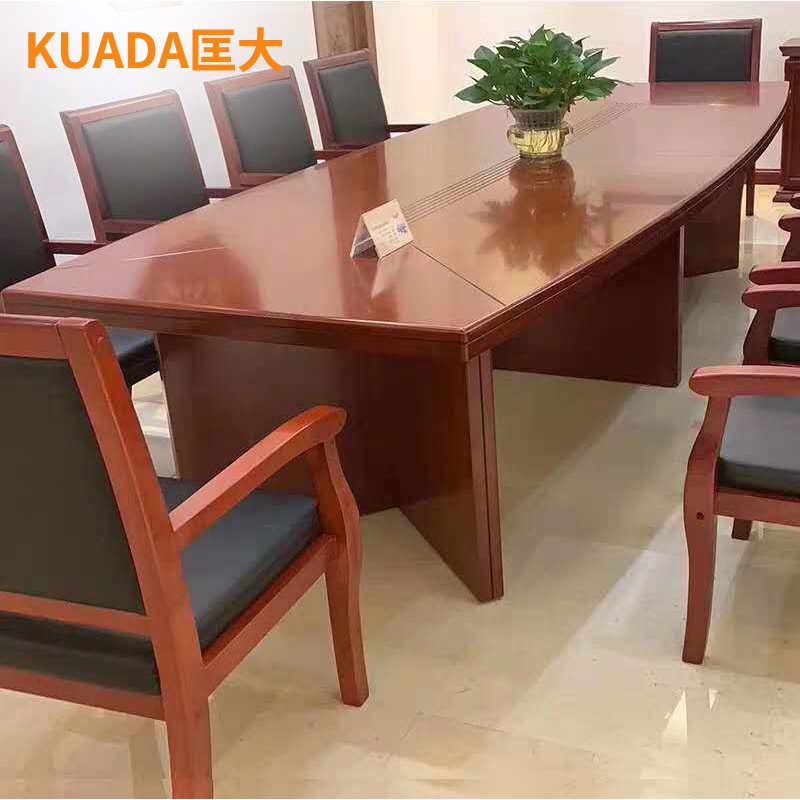 匡大 会议桌 会议桌 2.8米长条形会议桌高清大图