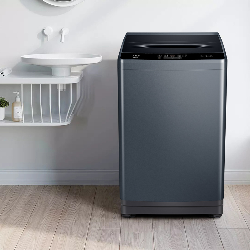 tcl10公斤大容量ddm直驱变频全自动波轮洗衣机09洗净比一级能效b100t