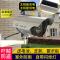 太阳能假监控摄像头仿真监控器模型防盗摄像头带灯枪式室外防雨 银单天线太阳能枪机+充电电池+警示贴