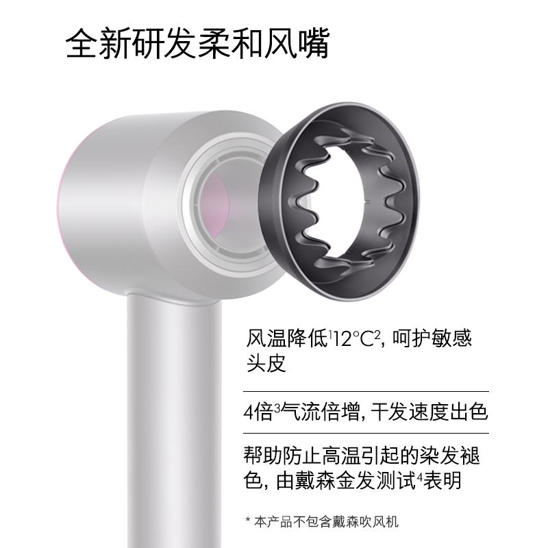 戴森(Dyson)吹风机 HD03 柔和风嘴 配件