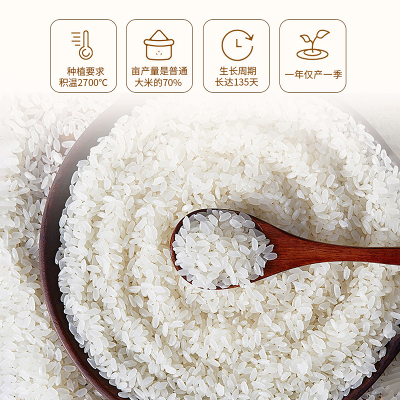 裕道府(中国红)全家福大米礼盒 5kg 东北核心产区5公斤 粒粒饱满 安全放心 全家福大米礼盒高清大图