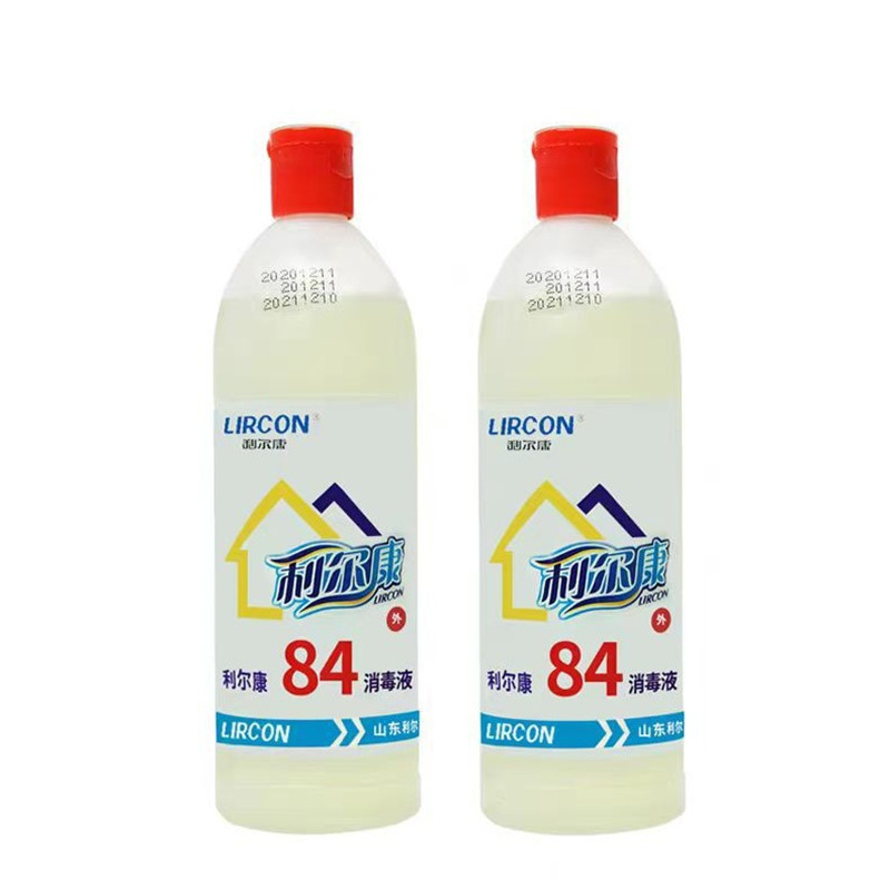 利尔康 84消毒液500ml消毒水家用厨卫消毒液 1瓶高清大图