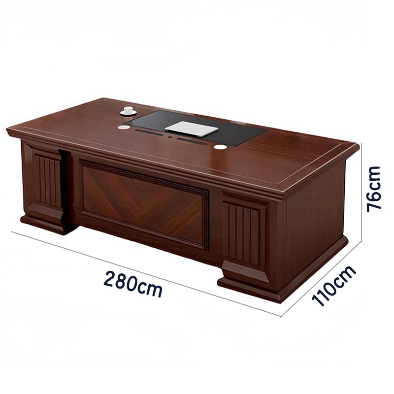 芙瑞塔长条桌 2.8*1.1米张高清大图