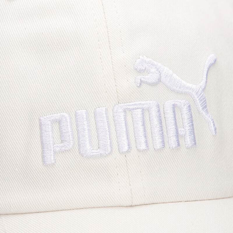 彪马(Puma) 2023夏季新款男帽女帽运动帽防晒帽子网球帽情侣款鸭舌帽遮阳帽 022416-76/白色 /ADULT