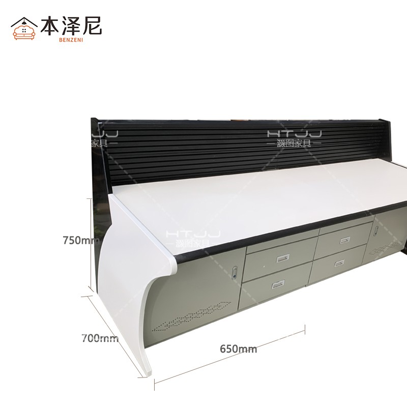 本泽尼 监控台 操作台 HTZ-HA657 650*700*750mm 张高清大图