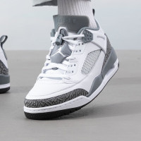 耐克（NIKE）男鞋新款运动鞋SPIZIKE JORDAN潮流时尚场下休闲篮球鞋 HQ3439-101 FQ1759-102/白色/灰色/黑色 42