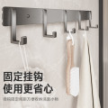 惠达（HUIDA）- PW7001七件套 惠达轻奢风太空铝浴室卫生间五金挂件免打孔免胶收纳架毛巾架