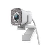 罗技（Logitech）StreamCam高清直播摄像头电脑笔记本家用视频摄像头网课会议教学摄像头面部追踪白色单位台