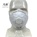 约盾 欧式杯型KN95白色带阀防尘口罩 9001/只