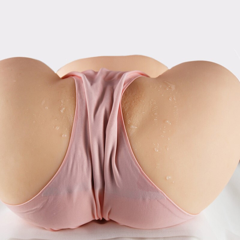 Toy’sHeart. 男用自嗨玩具半身硅胶实体娃哇娃胸部臀倒模男生用品男性成人用 小倩标准款(8斤)27x23CM高清大图