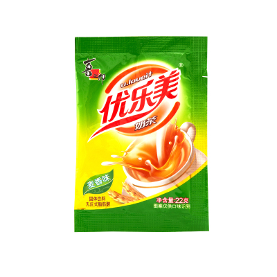 【苏宁易购超市】喜之郎优乐美（u.loveit）麦香味奶茶 22g/包