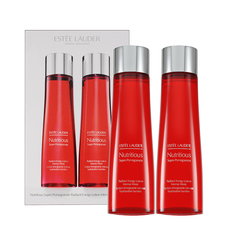 Estee Lauder 雅诗兰黛 鲜活亮采红石榴倍润水爽肤水 滋润型 200mlx2