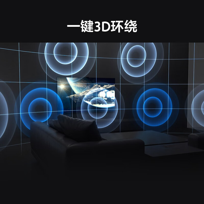 索尼(SONY)HT-A8000 全景声 单独回音壁 360智能穹顶 VRR ALLM 家庭影院 So
