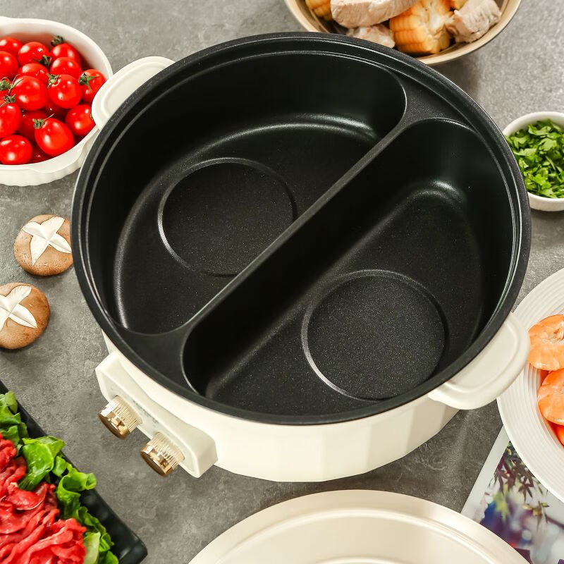 多样屋 电火锅 鸳鸯火锅MW-302高清大图