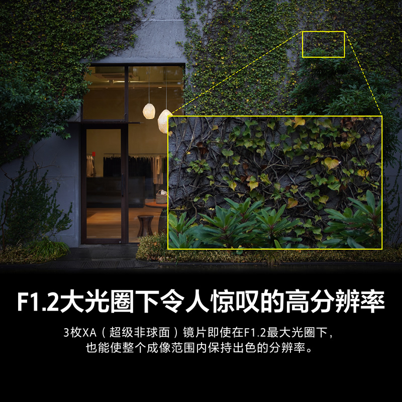 索尼(SONY)FE 50mm F1.2 GM 全画幅大光圈定焦G大师镜头 (SEL50F12GM)高清大图