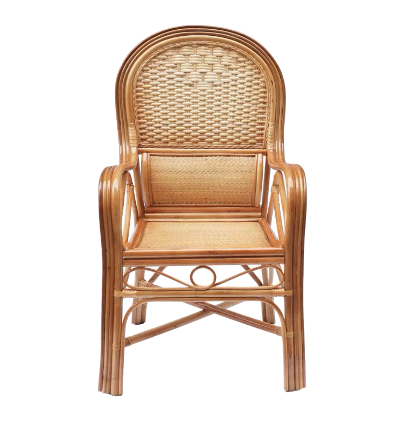 广顺泰 藤椅 GZ-890 630*650*1100mm 把高清大图