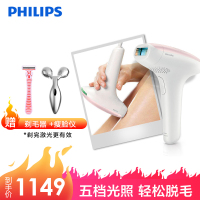 飞利浦(Philips)脱毛仪SC1991剃毛器脱毛机 IPL脉冲光脱毛器激光脱毛仪无痛智能肤色检测比基尼线腋下手臂腿部