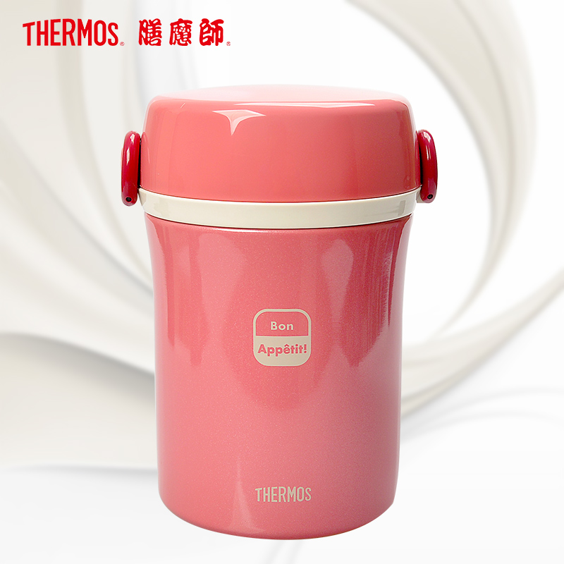 膳魔师,膳魔師(THERMOS)JBC-800800ML/保温饭盒保温便当盒/便携保温杯304不锈钢/THERMOS三层高清大图