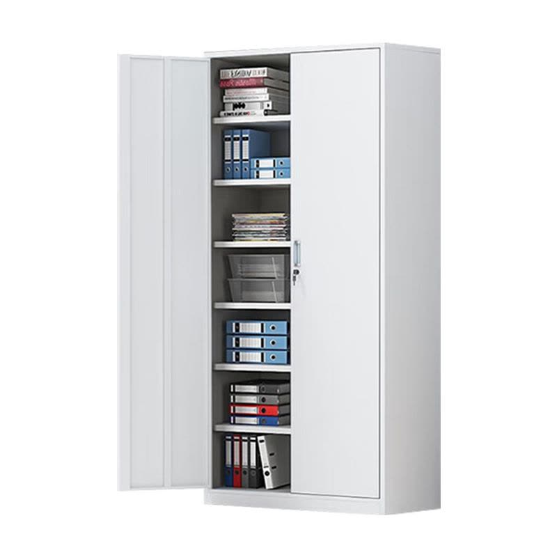 北尧文件柜办公柜钢制铁皮柜资料柜档案柜储物柜财务室凭证柜7层空间图片