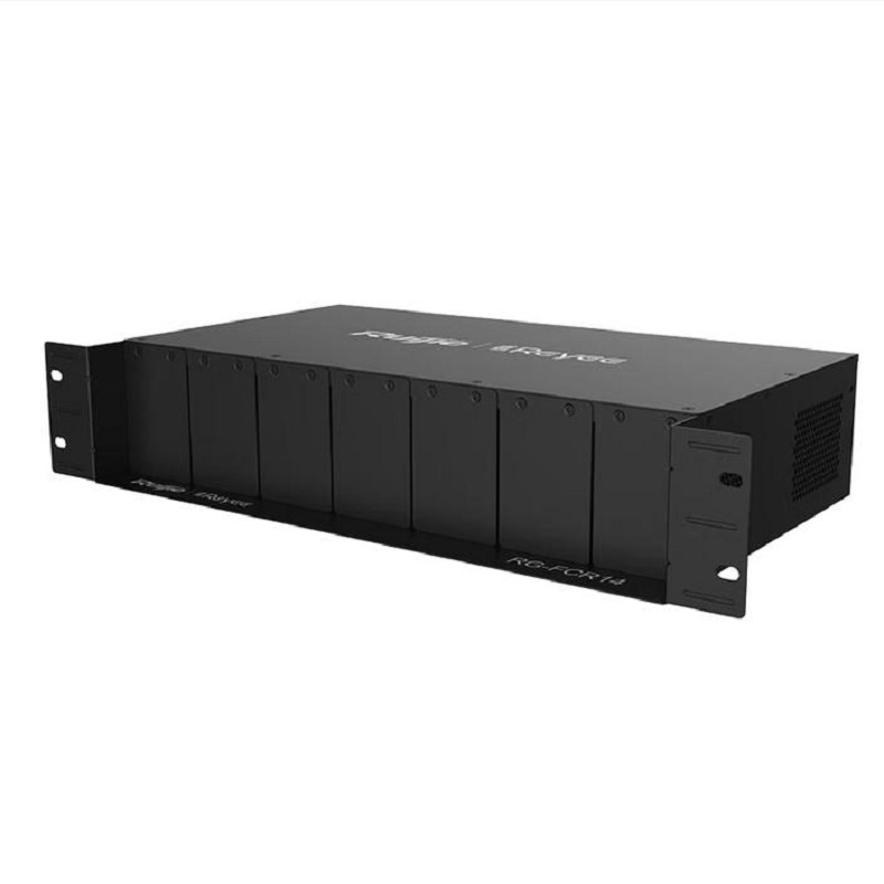 锐捷 RG-FCR14 V2 光纤收发器机架高清大图