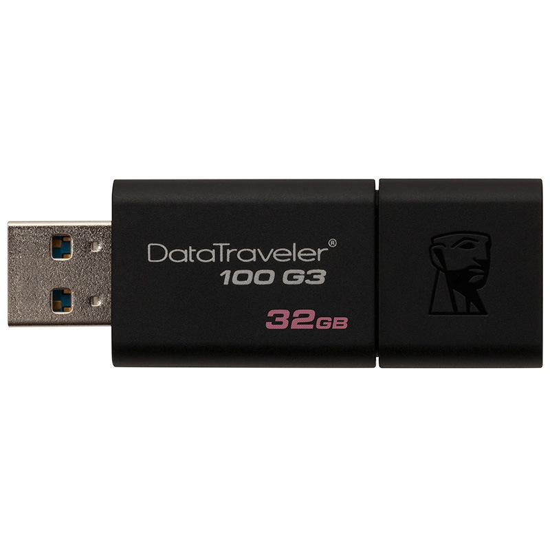 金士顿(Kingston)32G商务办公U盘64G128G16G USB3.0优盘定制刻字DT100 32G 优盘