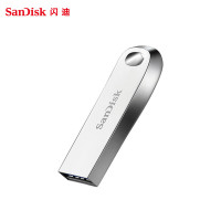 闪迪(SanDisk) 128GB USB3.2 U盘CZ74 读速400MB/s 全金属高品质u盘 安全加密学习办公