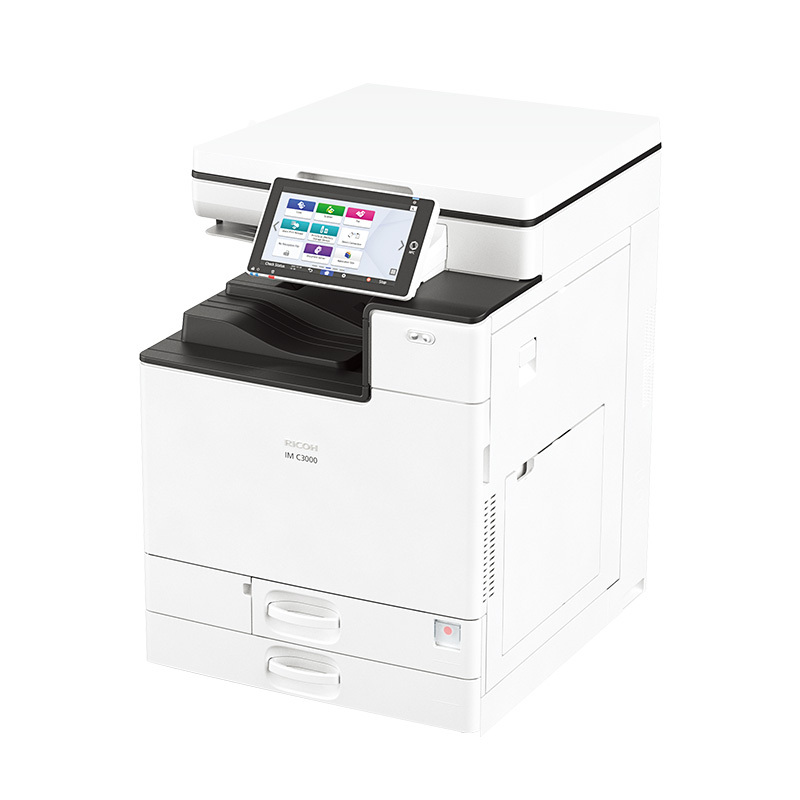 理光Ricoh IMC3000 A3彩色数码复合机打印机复印扫描大型商务办公(30页/分钟) 主机+盖板