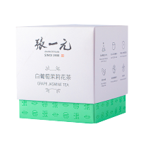 张一元茶叶 白葡萄茉莉花茶袋泡下午茶水果茶包冷泡茶30g(10包)