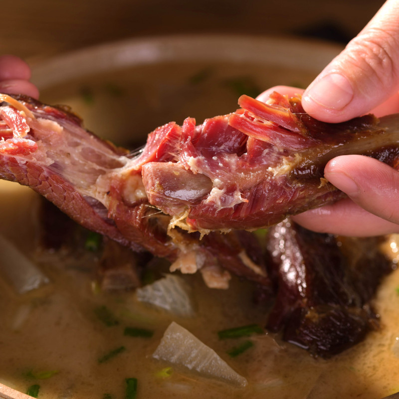 五个农民贵州腊排骨500g贵州特产烟熏腊肉排骨年货腊味