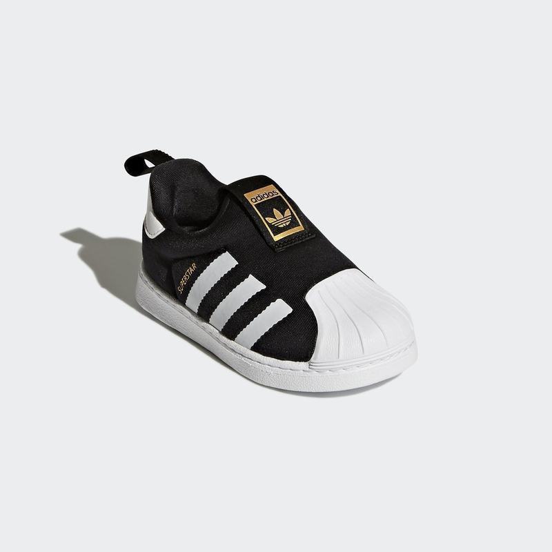 ADIDAS KIDS三叶草儿童运动休闲鞋 男女童 经典贝壳头轻便运动板鞋S82711
