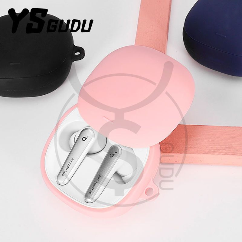 不含耳机----[挂钩]黑色壳 Liberty Air2 Pro-- Liberty保护套声阔Anker安克Air2Pr
