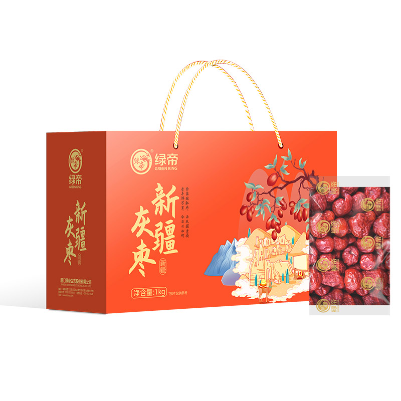 绿帝精选高端食品礼盒臻选上等食材健康美味分享佳节礼品优选